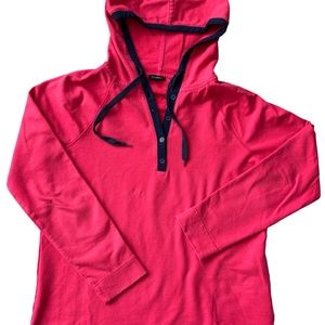 Fun Pink & Navy Hooded Sweatshirt